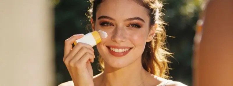 Jak reaplikovat opalovací krém přes make-up (aniž byste si zničili líčení)